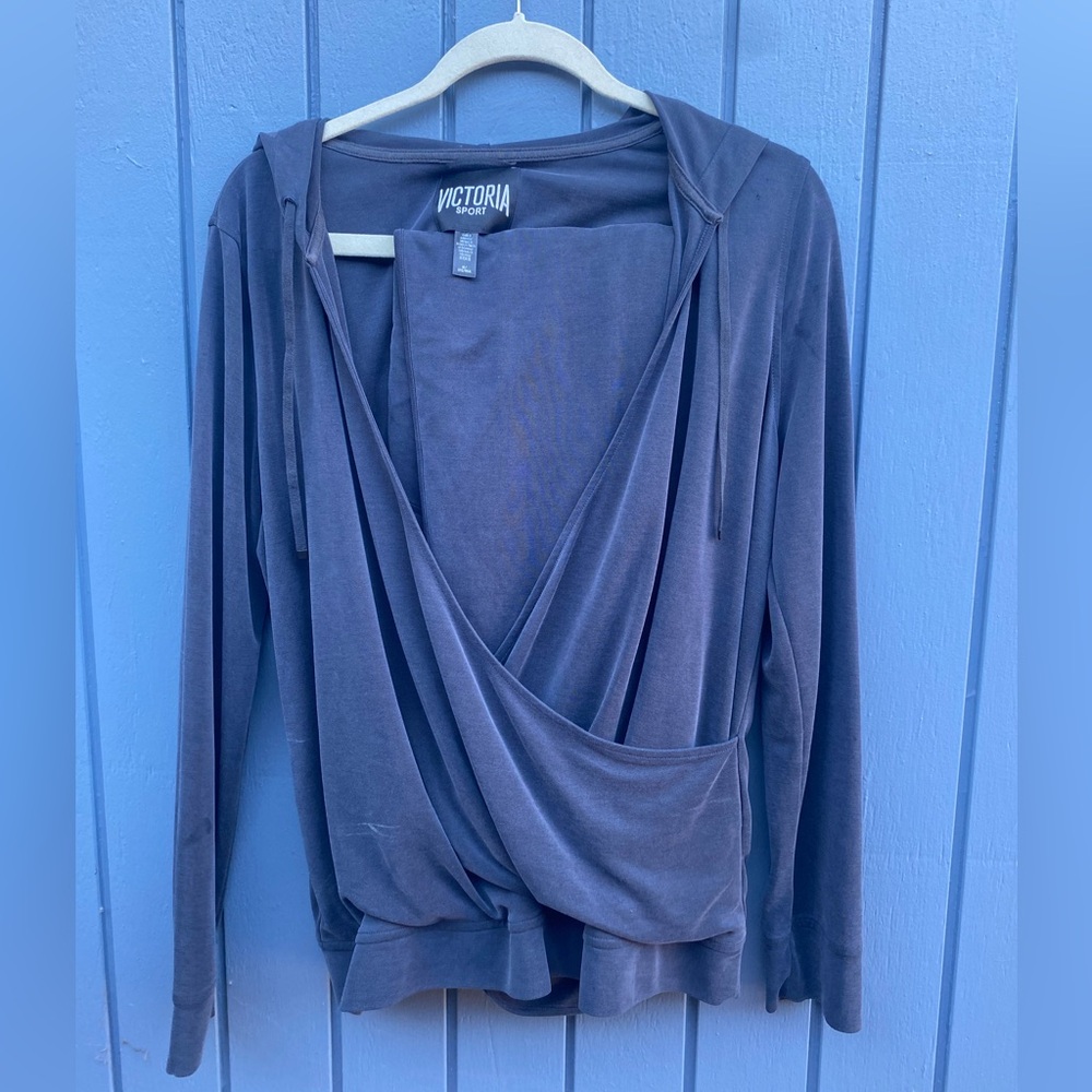 Gray Hoodie and Pants Victoria Lounge Set - Medium - Picture 2 of 2